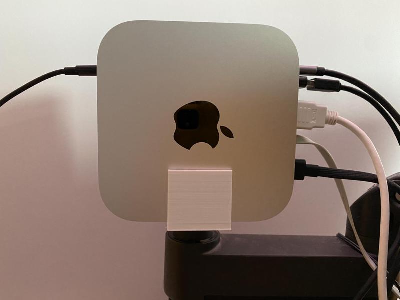 Mac Mini M4 Mount for 35mm Pole