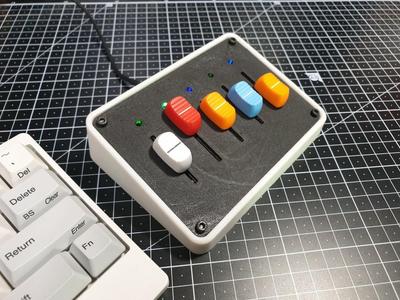Slider volume mixer - deej