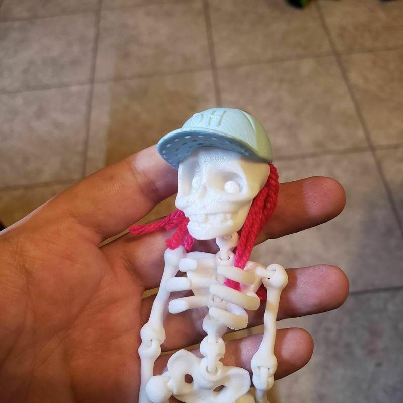 Dirty Deads: Surfer accessory pack for Flexi Factory Skeleton