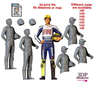 Valentino Rossi Italian race driver