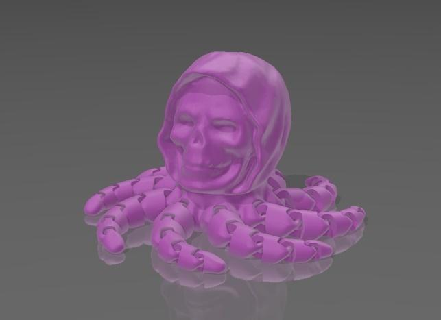 Skeletor Motu Octopus Flexi