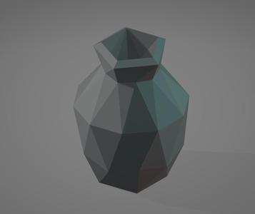Low Poly Vase
