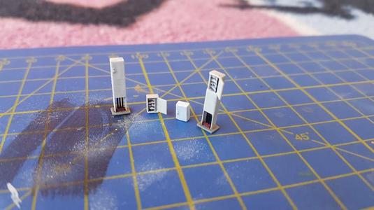 TT Scale 1:120 Switchgear for street lighting