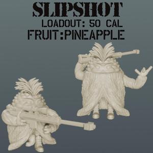 Delta Fruit: SlipShot Pineapple Commando 50 Cal Sniper Rifle Loadout