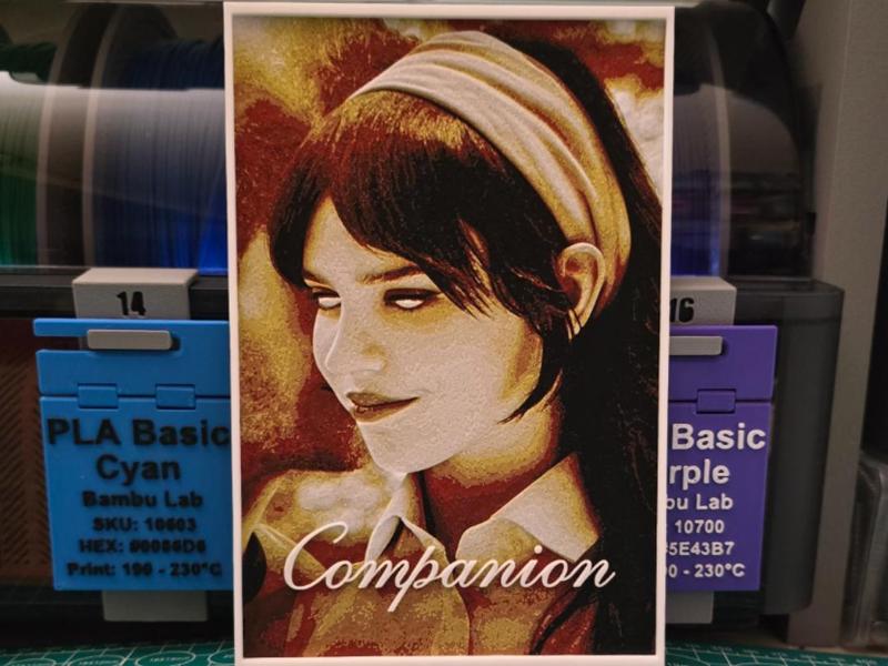 Companion Movie Poster - Hueforge Art