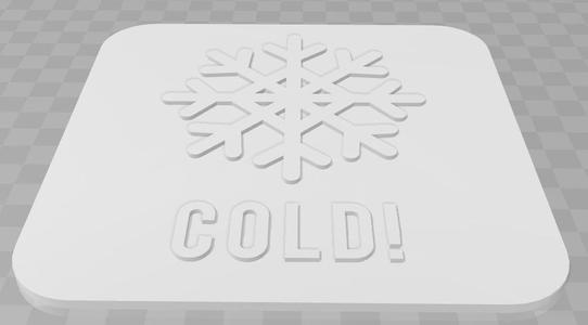 Cold signage