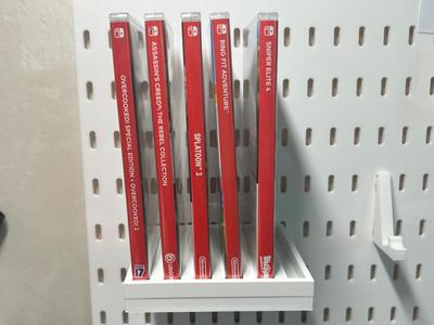 Switch cartridge holder (pegboard)