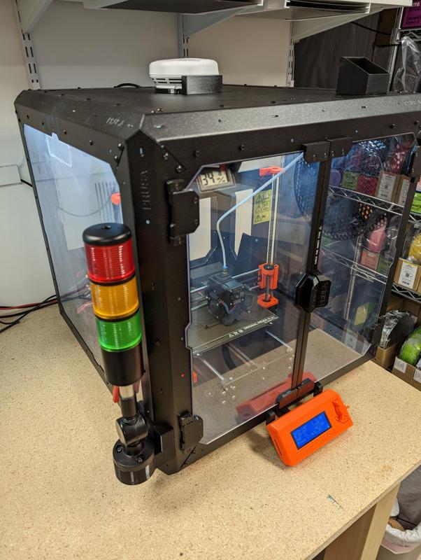 LED signal tower mount for the Prusa Enclosure