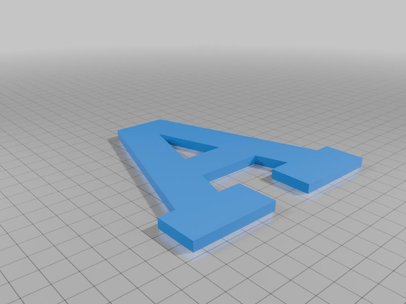 All Alphabet Letters Upper case A-Z Font Arvo-Bold by Google Fonts (OFL License)