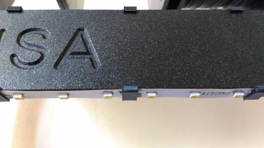 Prusa i3 LED strip clip