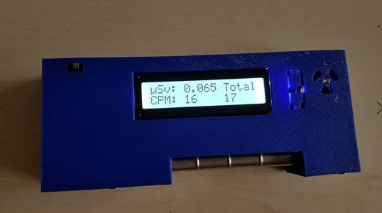 NetIO GC10 geiger counter - with battery space