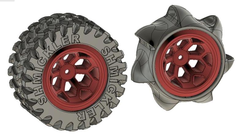 Rc car wheels