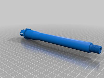 One piece 224mm outer barrel for airsoft M4/AR15