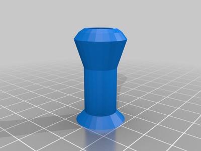 Screw on knob