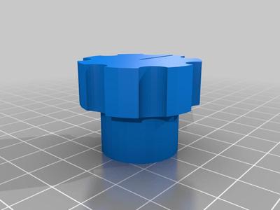 Artillery Genius, SW X1 manual z-axis height adjustment knob