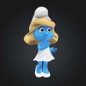 smurfette 3D