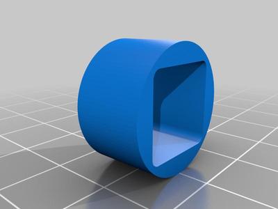 Metal baluster mounting adapter plugs
