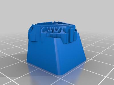 mechanical ironman keycap 