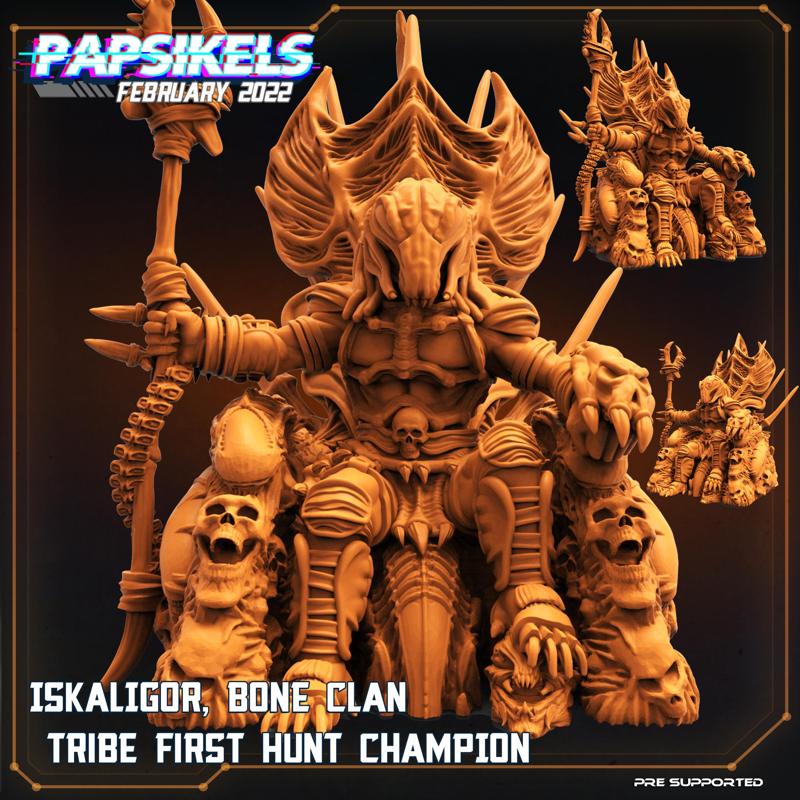 ISKALIGOR BONE CLAN TRIBE CHAMPION