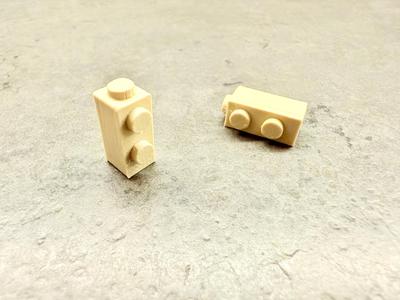 Brick - 1x1x1 2/3 classic + vertical knobs