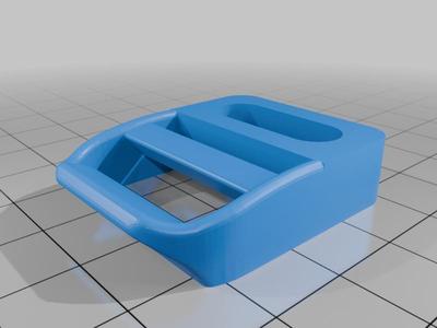 Unidirectional strap adjuster