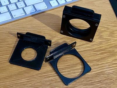 Filter drawer insert for astronomy filter 1,25'' 2'' etc...