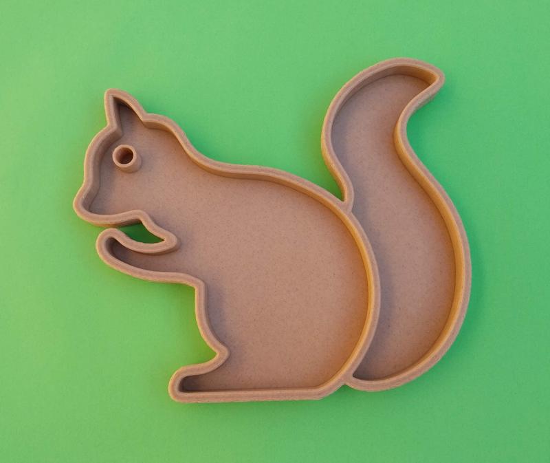 Squirrel sensory tray