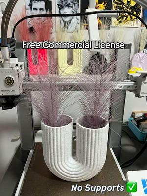 Minimalistic Vase U ( Free Commercial Licence )