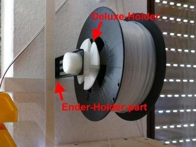 Easy Wallmount for Filament Holder Deluxe