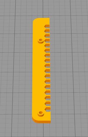 Correct Plate_Right V1 For Large Aluminium Profile