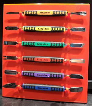 Tool Holder for Metal Spudger Set