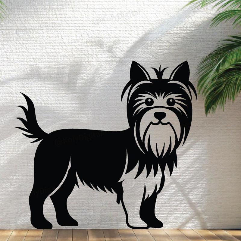 Yorkshire Terrier cute dog ,svg,stl