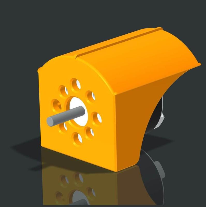 Support de moteur/Engine Mount/Motorträger Multiplex Twinstar 