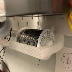 Ikea Skadis Solder Roll Holder