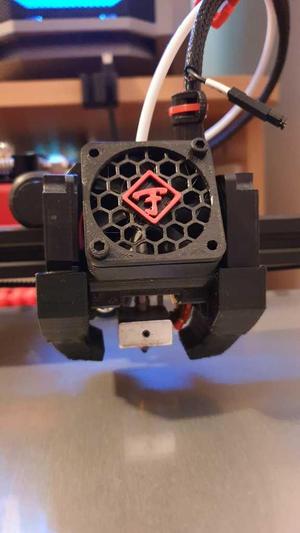 Anet ET4 original hotend upgrade 2 fans (New update V2)
