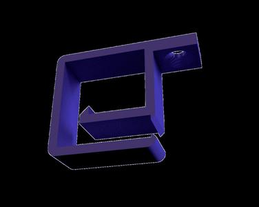 Cable management clip for under the table
