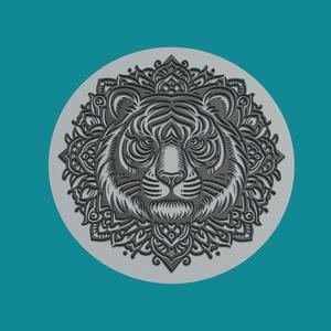 Tiger Animal Pendant