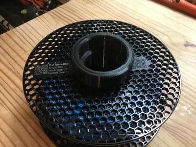 Filament spool pot