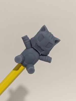 Cat from ToraDora Pencil Topper