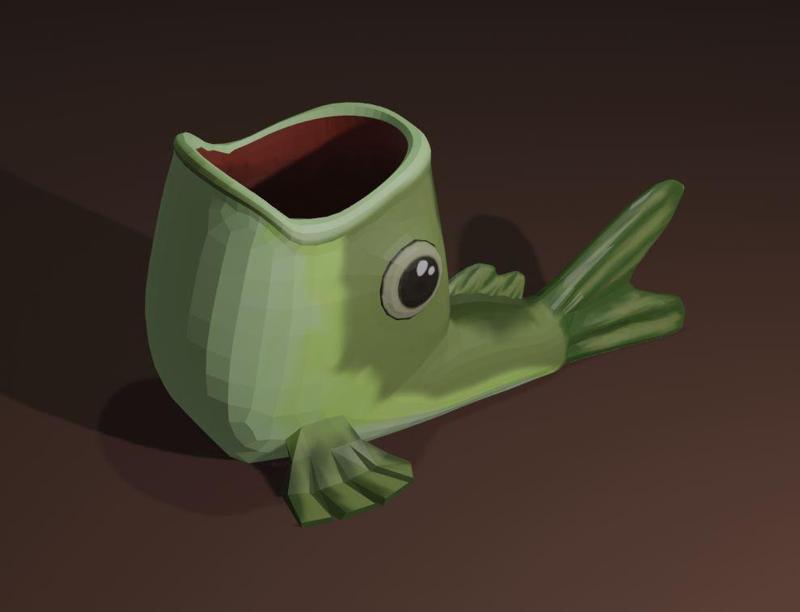 Fishy Plant Pot