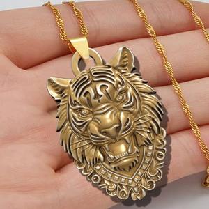 tiger head pendant