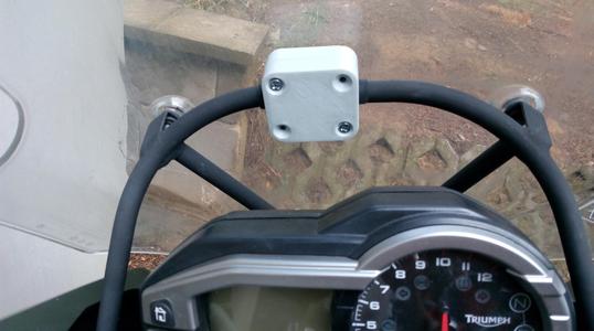 GPS mount base for Triumph Tiger Explorer