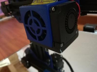 Tronxy XY2 PRO fan pro duct