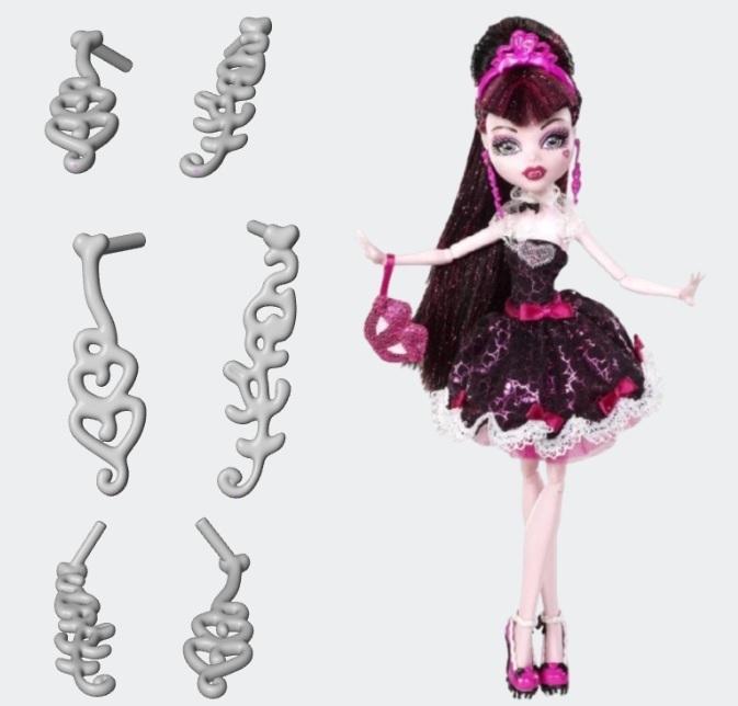 Draculaura, Sweet 1600, Monster High.