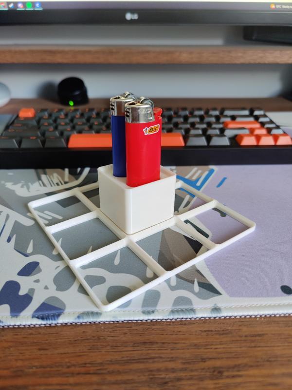 BIC Lighter Holder Gridfinity 1x1