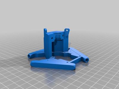 E3D Compatible Effectors for Anycubic Predator(eventually will make a version for a dragon hotend too)