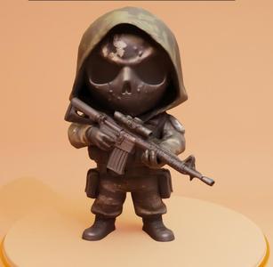 Commando Soldier Chibi