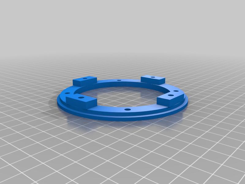 Logitech X-140 speaker adapter ring for MAME arcade