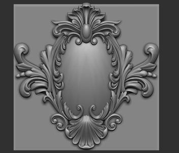 Ornamental carved objects