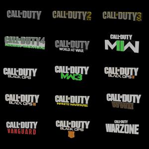 3D MULTICOLOR LOGO/SIGN - Call of Duty MEGAPACK